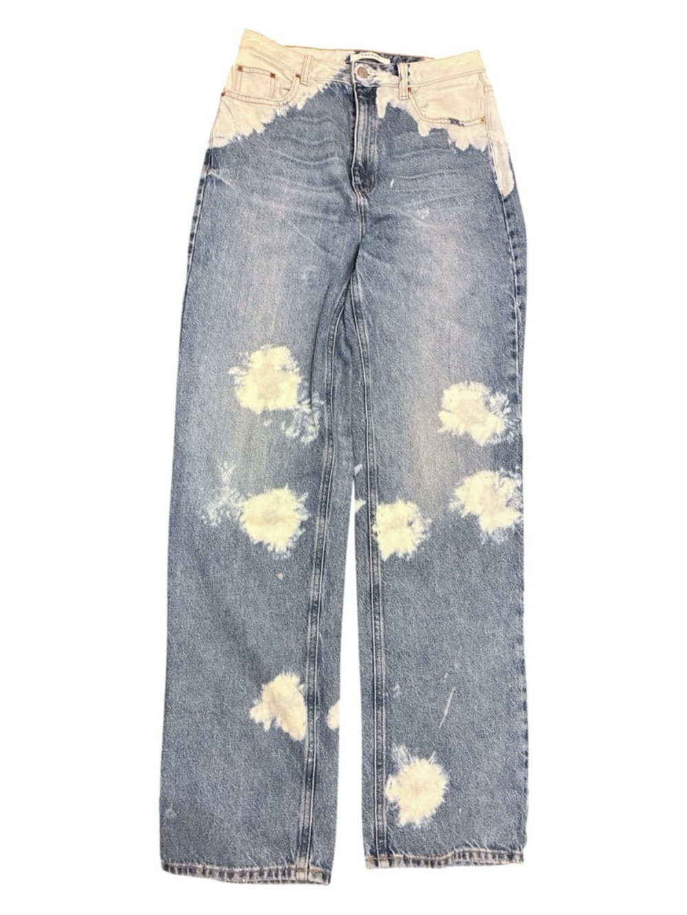 🌀 PacSunz 90s boyfriend jeans bleach splatter tie dye denim size 28